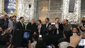 حمله به هوادارن رئیس جمهور سابق, احمدی نژاد در آرامگاه شاه عبدالعظیم